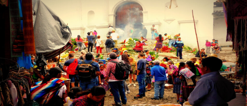 Il mercato di Chichicastenango